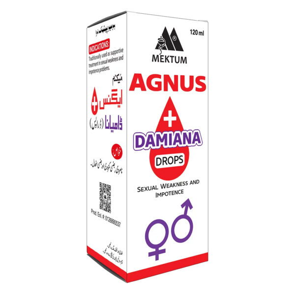 Agnus + Damiana - Natural Male Health Supplement for Erectile Dysfunction and Premature Ejaculation