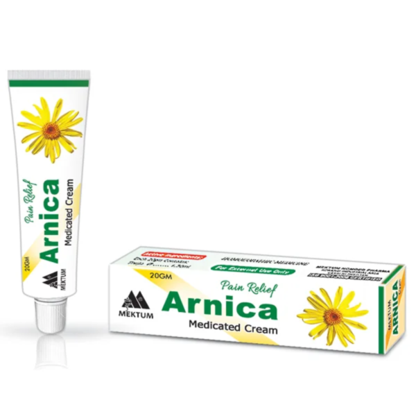 Arnica Cream - Natural Pain Relief for Aches, Sprains, and Bruises