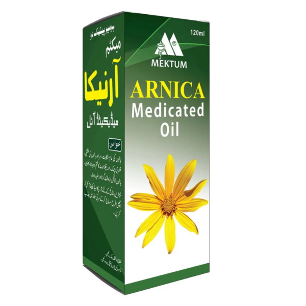 Arnica Medicated Oil - Natural Hair Growth and Grey Hair Treatment